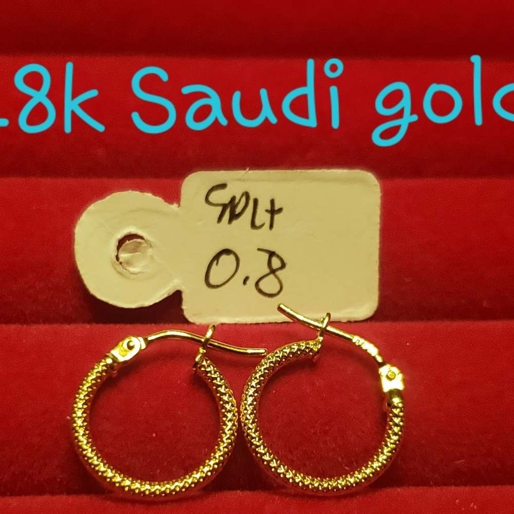 18k Saudi gold